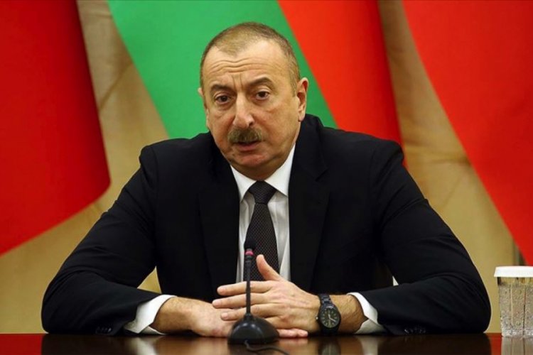 Aliyev: Ateşkes isteyenler Ermenistan'a silahlar g&ouml;nderiyor