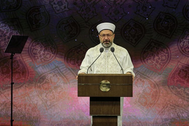 Diyanet İşleri Başkanı Mevlid-i Nebi Haftası A&ccedil;ılış Programı'nda konuştu