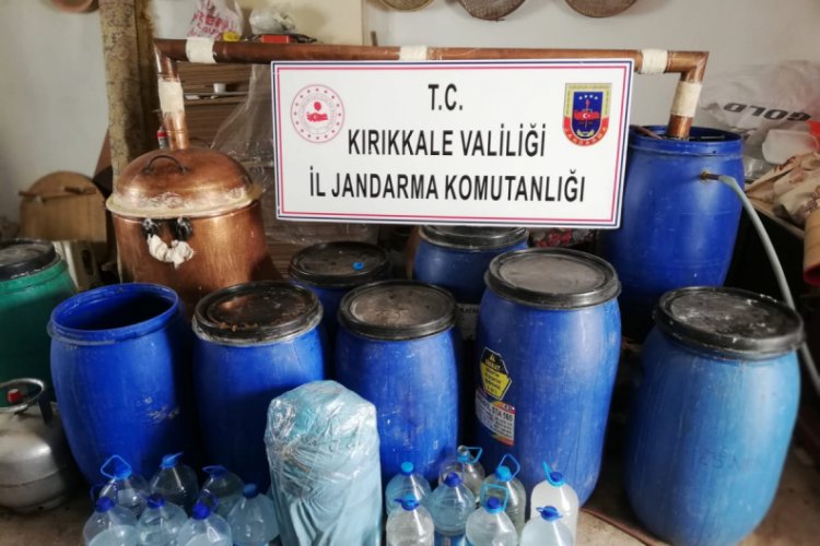 1150 litre sahte i&ccedil;ki ele ge&ccedil;irildi
