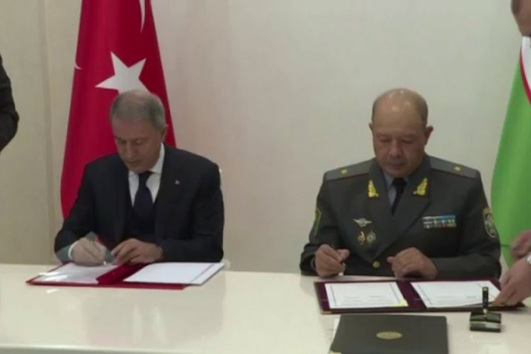 Milli Savunma Bakanı Akar, &Ouml;zbekistan'da