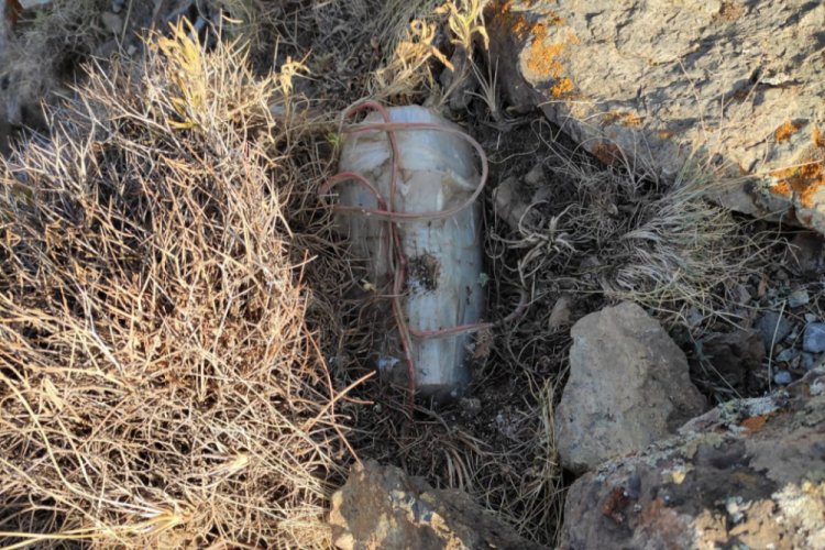 PKK'nın silah, m&uuml;himmat ve yaşam malzemesi ele ge&ccedil;irildi
