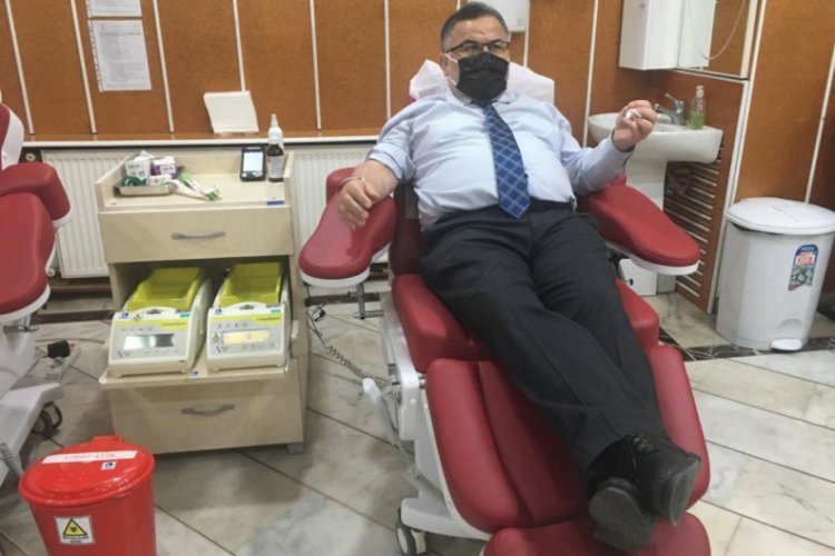 Bursa azalan kan stokları i&ccedil;in &ouml;rnek işbirliği
