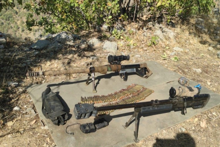 MSB: Irak'ın kuzeyinde silah ve m&uuml;himmat ele ge&ccedil;irildi