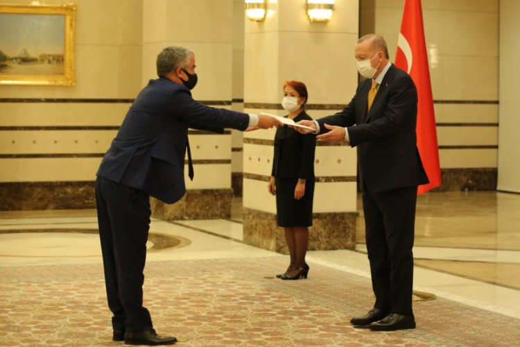 Cumhurbaşkanı Erdoğan, Danimarka B&uuml;y&uuml;kel&ccedil;isini kabul etti