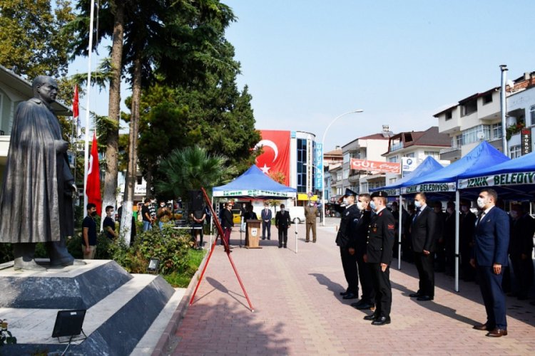 Bursa İznik'te Cumhuriyet Bayramı törenle kutlandı