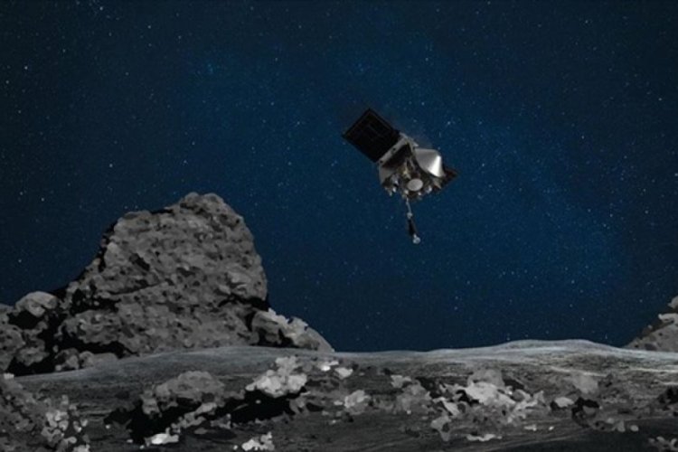 NASA'nın uzay aracı topladığı g&ouml;ktaşı &ouml;rneklerini D&uuml;nya'ya getirecek kaps&uuml;le yerleştirdi