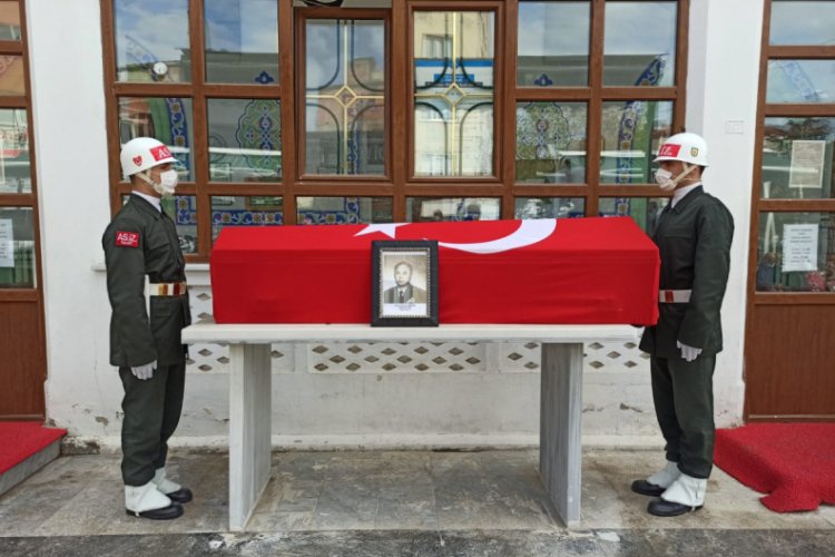 Bursa'da emekli albay Güngör, son yolculuğuna uğurlandı