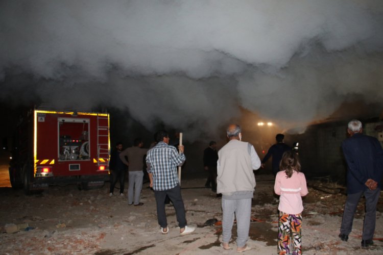 Elazığ'da yangın