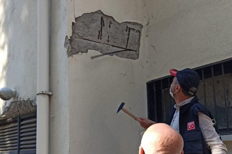 Kuşadası'ndaki kamu binalarında hasar tespiti yapıldı