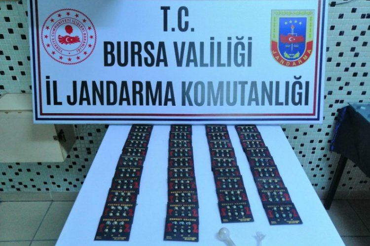 Bursa'da uyuşturucu tablet operasyonu