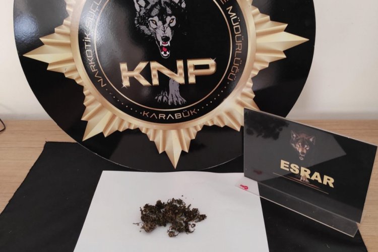 Karab&uuml;k'te uyuşturucu operasyonu