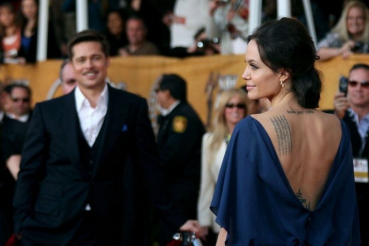 Brad Pitt'ten Angelina Jolie'ye ziyaret