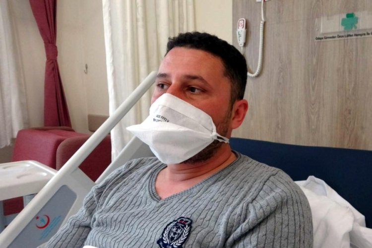 Saros K&ouml;rfezi'nde batan tekneden kurtulan Erden: 1 dakika i&ccedil;inde battı