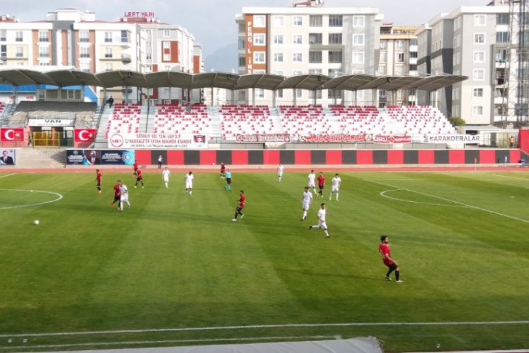 Vanspor FK, 3 puanı 3 golle aldı