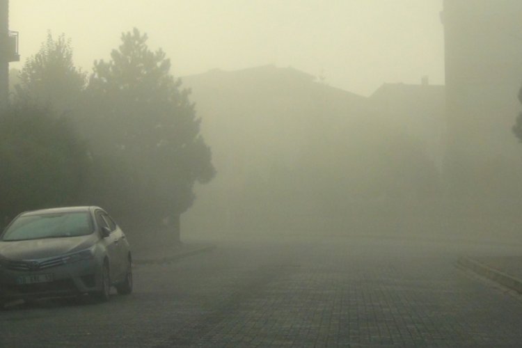 Bursa'da yoğun sis hayatı felç etti