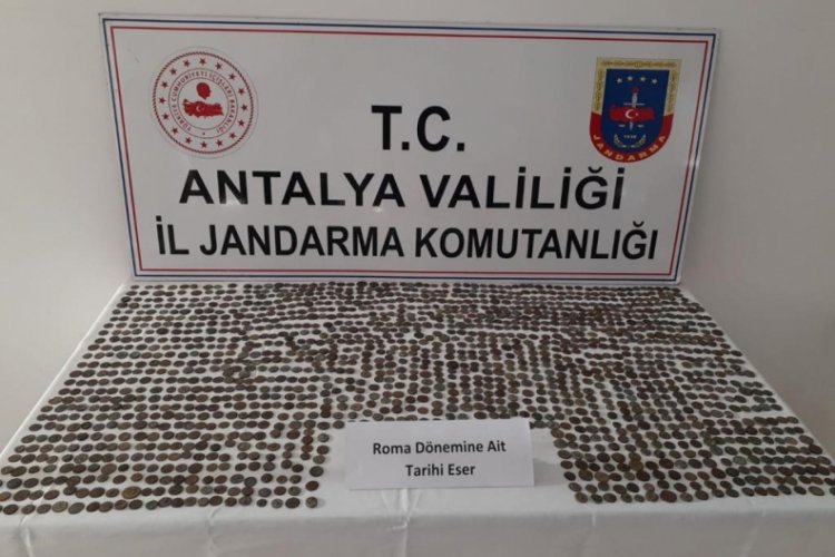 Roma d&ouml;nemine ait 1547 adet sikke ele ge&ccedil;irildi