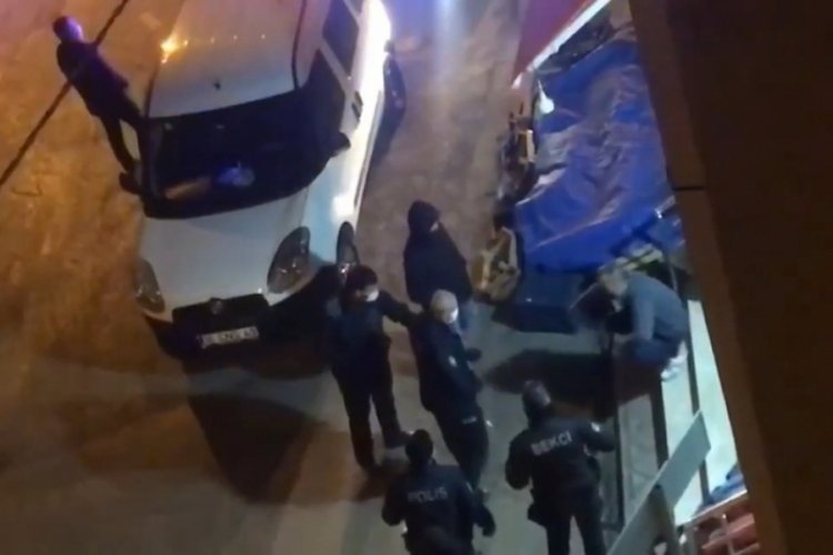 Bursa'da kısıtlamayı ihlal eden kişinin polisten kaçmaya çalıştı