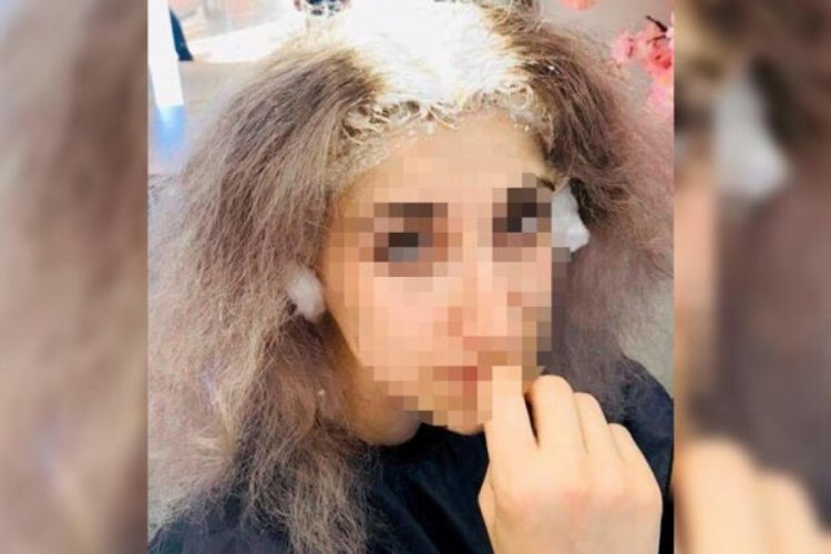 Sa&ccedil;larını boyatmak i&ccedil;in kuaf&ouml;re giden kadının kafa derisi yandı