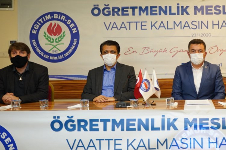 Eğitim Bir-Sen Bursa 1 No'lu Şubesi'nden meslek kanunu talebi