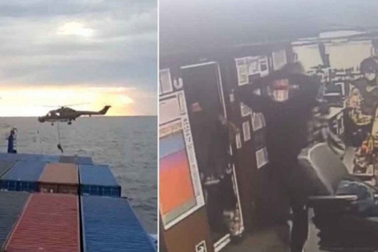 Akdeniz'de T&uuml;rk gemisine hukuk dışı arama