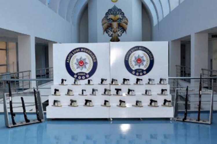 Adana'da aranan 224 kişi yakalandı, 47 ruhsatsız silah ele geçirildi