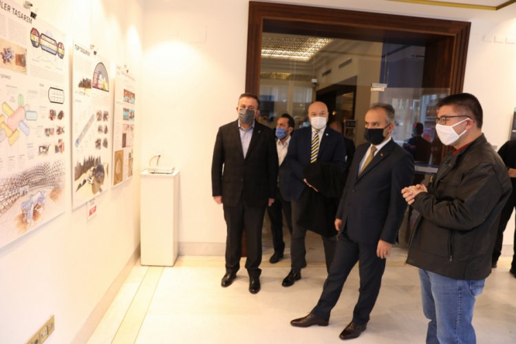 Bursa'da 'Mars 2050' sergisi kapılarını a&ccedil;tı