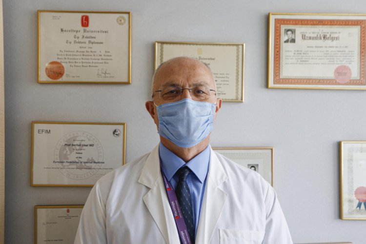 Profes&ouml;r &Uuml;nal: Toplumun y&uuml;zde 60'ı aşılandığında salgın duracak