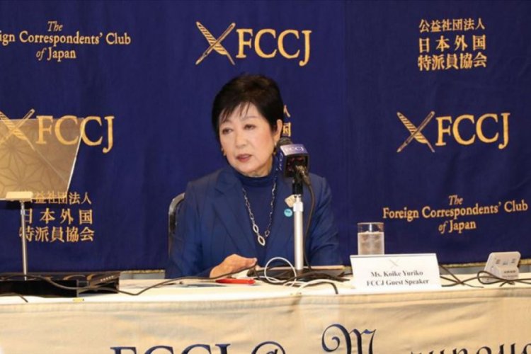 Tokyo Valisi Koike'den Tokyo 2020 i&ccedil;in 'yeni model hazırlığı' vurgusu