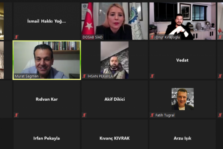 Bursa DOSABSİAD'ın konuğu ekonomist Murat Sağman oldu