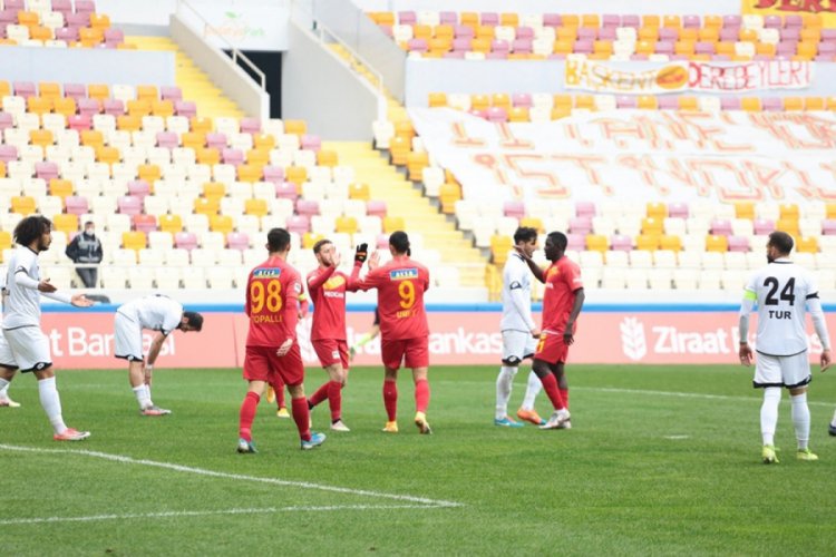 Yeni Malatyaspor 2 golle turladı