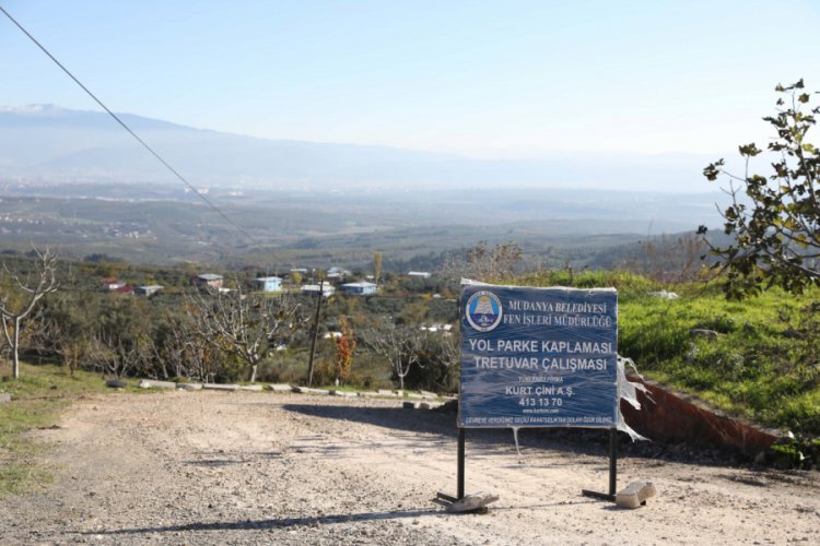 Bursa Mudanya Belediyesi &uuml;st yapı &ccedil;alışmalarına ağırlık verdi