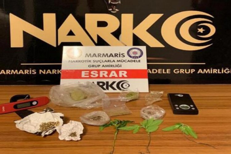 Uyuşturucu operasyonu: 2 g&ouml;zaltı