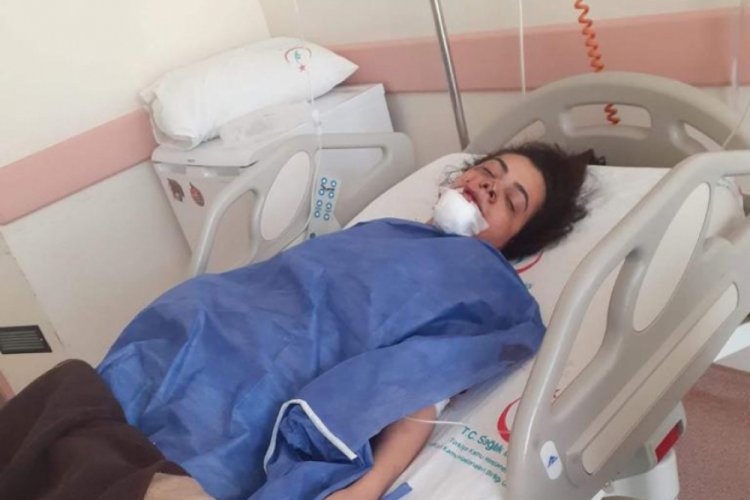 Eşinin kendisini 4'&uuml;nc&uuml; kattan attığı iddia edilen kadın yaşadıklarını anlattı