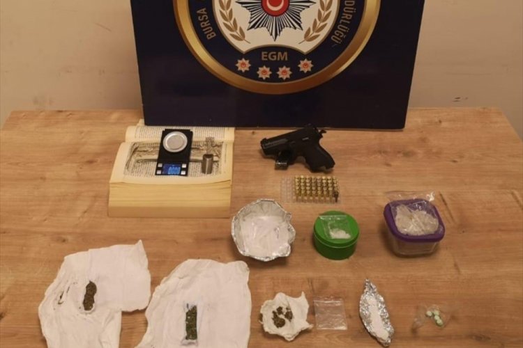 Bursa'da uyuşturucu operasyonlarında 9 tutuklama