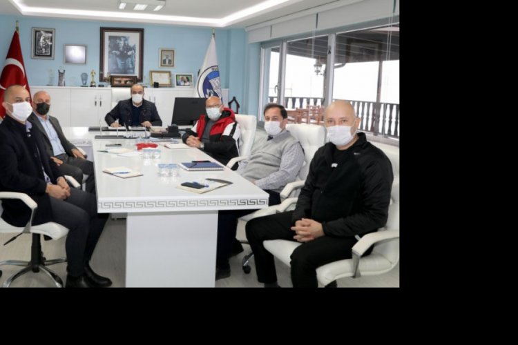 Bursa Mudanya Belediyesi koronavirüse karşı görevinin başında