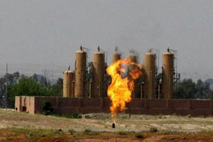Irak'ta füze saldırısına hedef olan petrol rafinerisinde üretim durduruldu