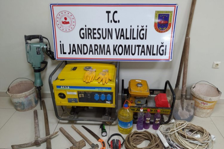 İzinsiz kazıya su&ccedil;&uuml;st&uuml;