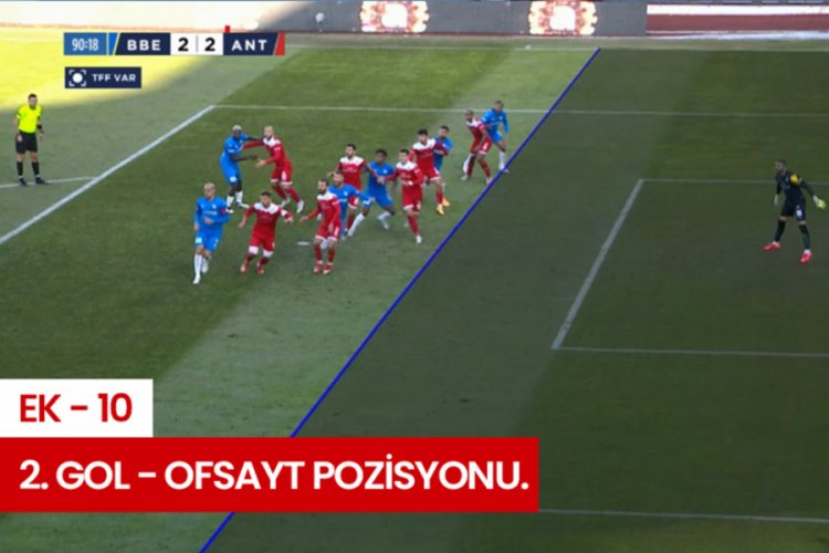 Antalyaspor'dan hakem hatalarına sert tepki