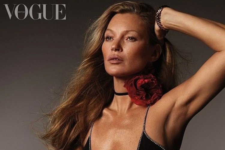 Kate Moss'tan 28 yıl sonra aynı poz