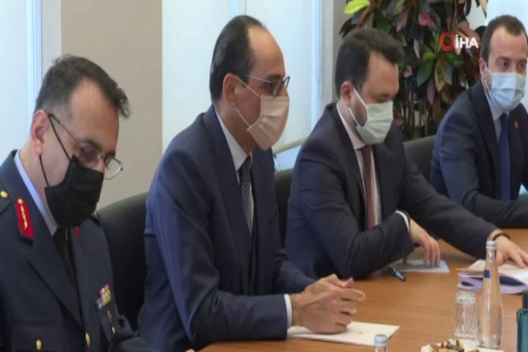 S&ouml;zc&uuml; Kalın, ABD'nin Suriye &Ouml;zel Temsilcisi Rayburn ile Suriye'yi g&ouml;r&uuml;şt&uuml;