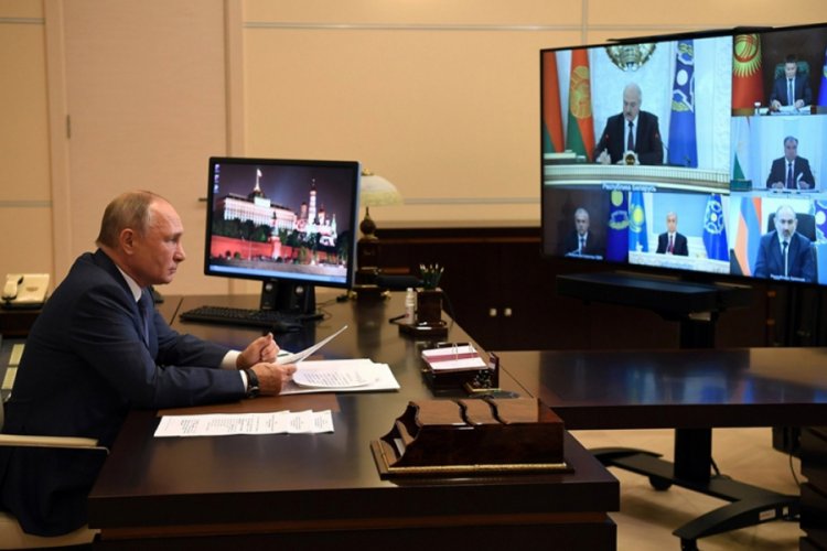 Putin, Paşinyan, Tokayev ve Lukaşenko görüştü
