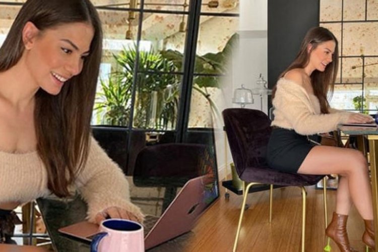 Demet &Ouml;zdemir'in pozlarına beğeni yağdı