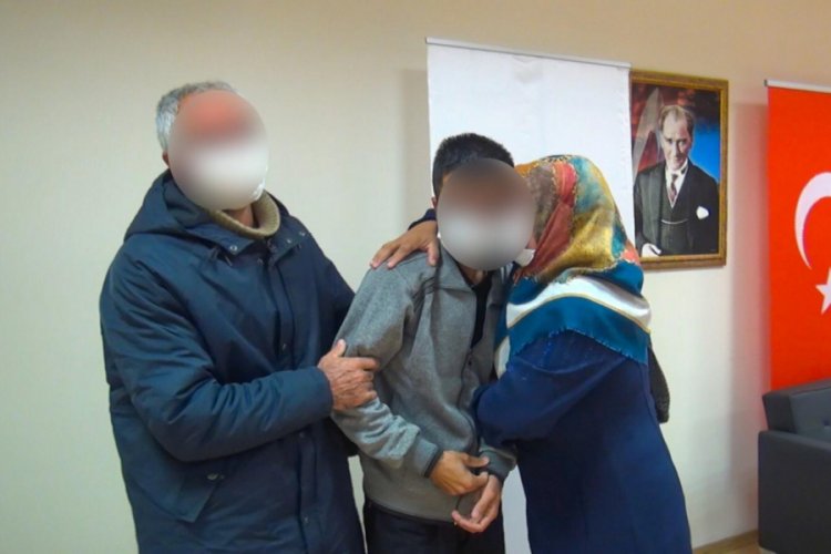 Muş'ta ikna edilen PKK'lı ailesiyle buluşturuldu
