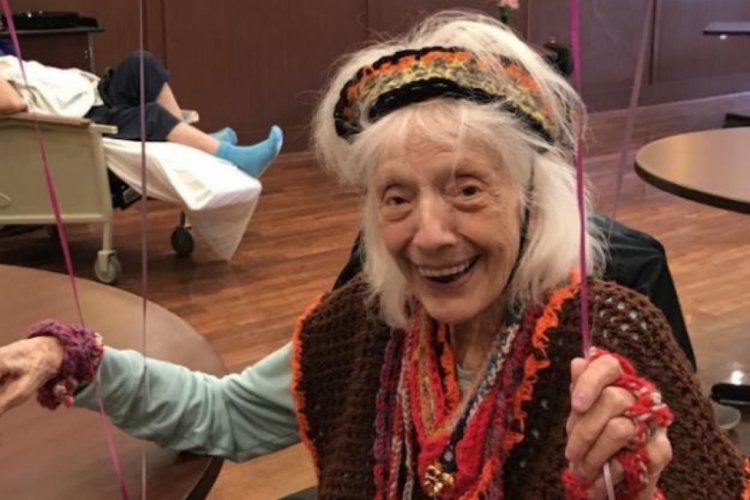 102 yaşındaki kadın ABD'de g&uuml;ndem oldu