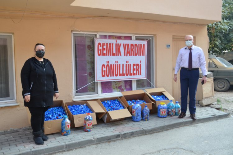 Bursa'da mavi kapaklar umut olmaya devam ediyor