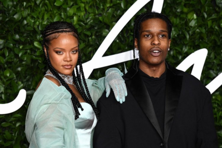 Rihanna ile A$AP Rocky'den yan yana ilk fotoğraf