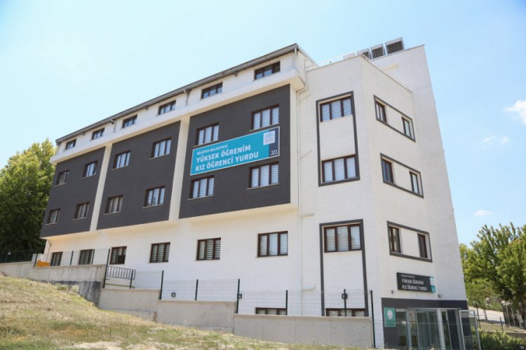 Bursa Nilüfer'de kız öğrenci yurdu sağlık çalışanlarına tahsis edildi
