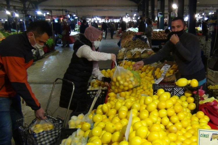 Bursa'da koronaya karşı C vitamini ürünlerine talep arttı