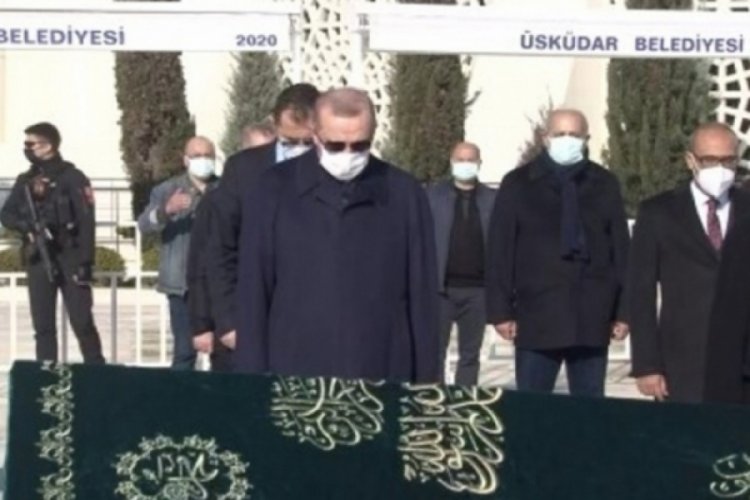 Cumhurbaşkanı Recep Tayyip Erdoğan, Turgut Kıran'ın cenaze törenine katıldı