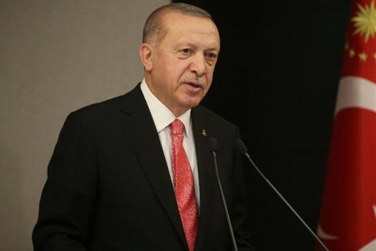 Cumhurbaşkanı Erdoğan'dan 'tank palet fabrikası' açıklaması